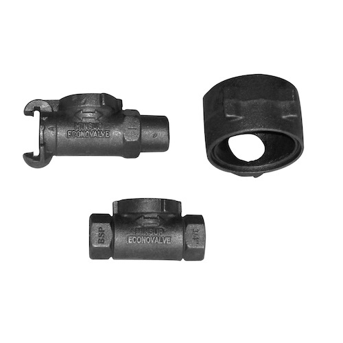 OEM Ductile Iron GGG40 Iron Casting Triple Valve Body For Piping System